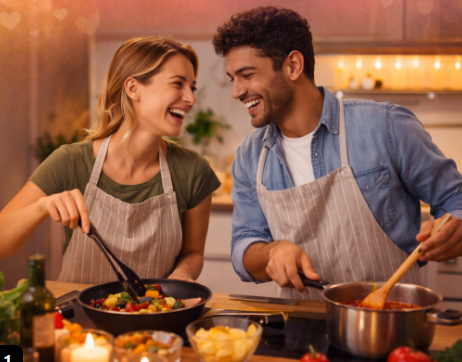 date idee samen koken
